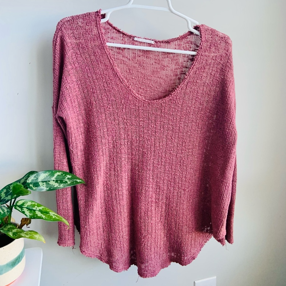 Long sleeved, loose but flattering fit!